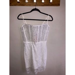 Oh Polly “Lace is More” Lace Mini Dress - NWT